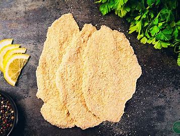 Chicken Schnitzels Free Range 1 Kilo White Crumb