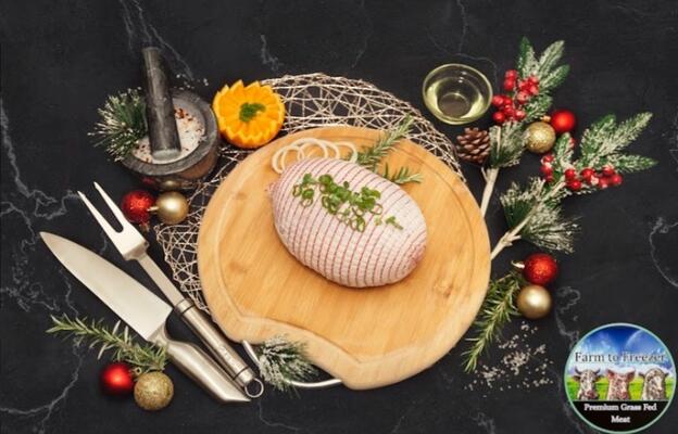 Turkey boned and rolled plain gluten free