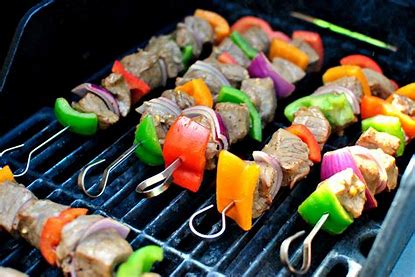 Beef Veg Kababs Marinated In Red Wine And Garlic X4