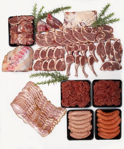 Complete Box! 1/2 Lamb And Heaps More Added!