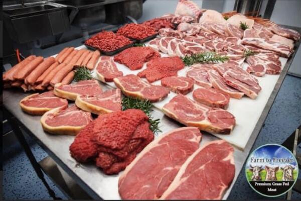 Mixed Yearling Beef, Pork And Lamb Pack