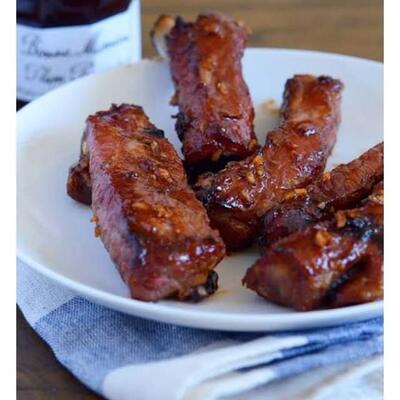 Pork Spare Ribs Marinated In Plum 6x Free Range