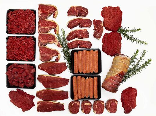 Select 2 Box - All Yearling Beef Or A Mix Of Beef And Lamb 22 Kilos