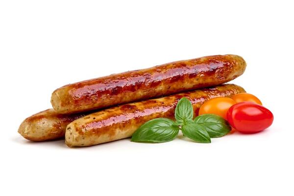 Thin Beef Sausages - tomato and basil